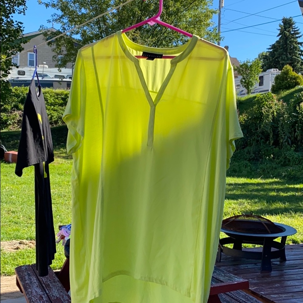 Sheer Bright Lemon Shirt